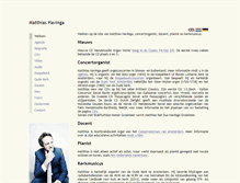 Tablet Screenshot of matthiashavinga.com